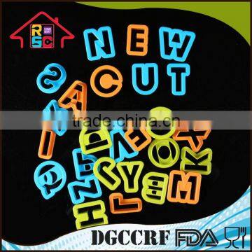 NBRSC Plunger Cookie Cutter Set Of Cake Alphabet Cutter Shape For Baking Cookies Unique Household Gifts photo-2