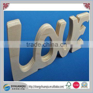 Wooden "LOVE" alphabert letter stand for Wedding Home Wall Door Decoration Art