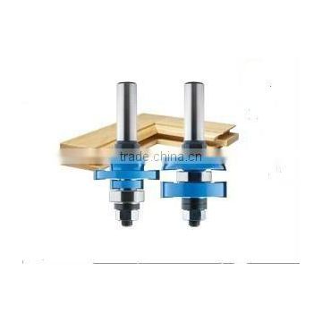 high quality woodworking cutter ,stile&rail assembles router bits