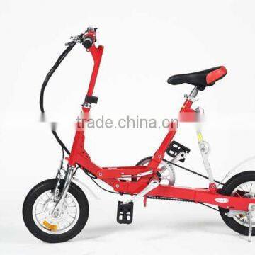 12" mini electric folding bike mtb electric bike sport