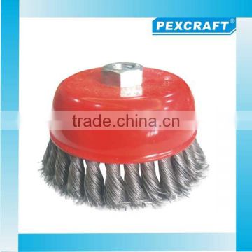 100mm x M10 Twist Knot Wire Cup Brush