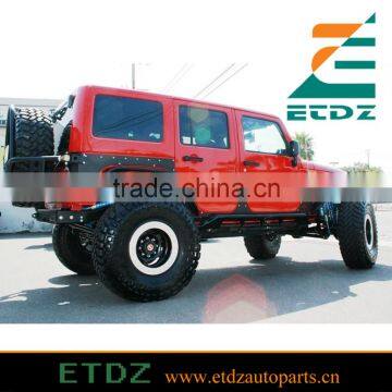 EVO MFG Rear Corner Rockskins For 07-16 Jeep Wrangler JK - Steel photo-3