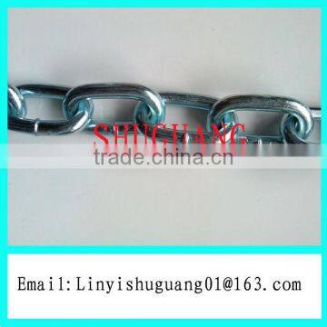 Welded Zinc Plated Blue White Korean Standard Short Chain