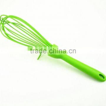13015 Silicone Kitchenware Egg Whisk With pp Handle With Holder photo-2