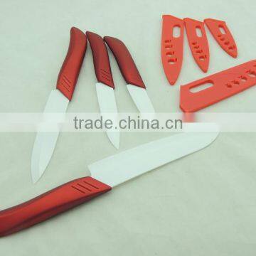 4 Pieces Set Multifunction Sharp Kitchen Ceramic Knives 3" 4" 5" 6" photo-2