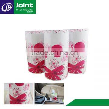 High Quality China Paper Tissue Tube Custom Printed Tissue Pack Car Towel Face Paper Tissue Box Holder For Car