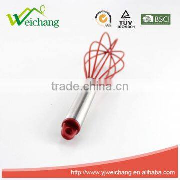 WCJ493 Good Quality Egg Whisk Silicone Wire Whisk, Egg Frother, Milk & Egg Beater Blender 10" Hot Sales photo-4