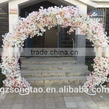 China New Design Wedding Decoration Artificial Flowers Wedding Arches photo-6