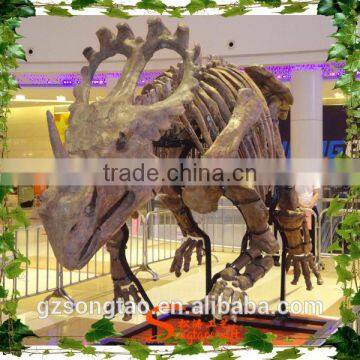 Museum High Quality Artificial Dinosaur Skeleton Resin Statues