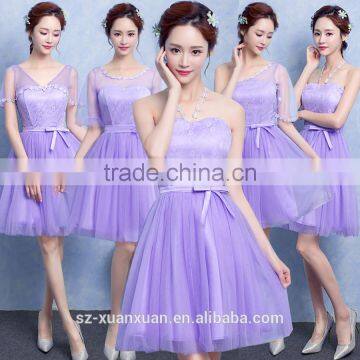 2016 Wedding Bridesmaid's Gown White Evening Dress for Lady photo-4