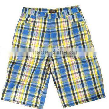 clear off inventory plaid beach shorts