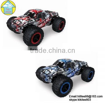 High speed 1:16 scale 2.4G 5CH plastic rc rock crawler with charger