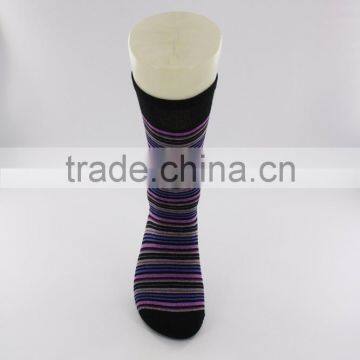 Strip Cotton Crew Short Socks Men photo-5