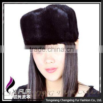 CX-C-92A New Products Custom Unisex Fashion Mink Fur Man Luxury Russia Winter Hat