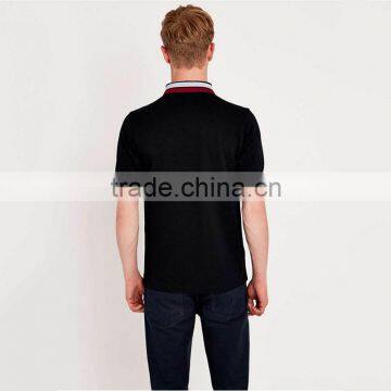 Men's Slim Fit Colorful Collar Fashion Polo Shirt,polo Shirt Different Colors