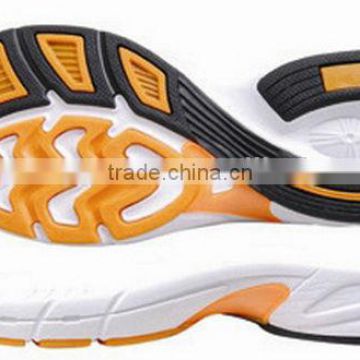 new style eva rubber running shoes sole