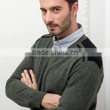 Knitwear Manufacturer Custom Design Cashmere Sweater for Man photo-2
