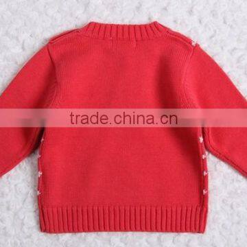 Latest Design Child Winter Sweater Cotton Toddler Girl Pullover photo-2