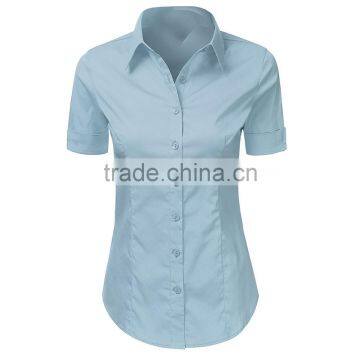 2016 Fashion Business Shirts for Ladies Office Women Working Shirts
