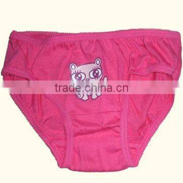 Girl's comfortable brief underwear