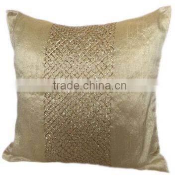 Ivory Gold Throw Pillows Ivory Gold Decorative Pillows Ivory Gold Pillow Case Ivory Gold Cushion Cover photo-3