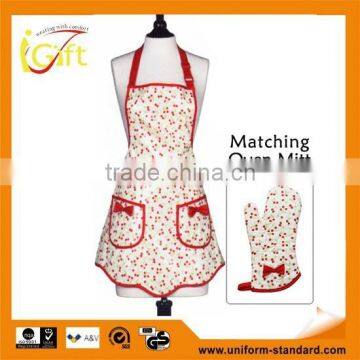 Wholesale Solid color cotton cheap apron sink