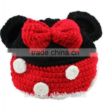 Crochet Baby Hat Infant Cute Hot Sale Custom High Quality New Fashion Hat Toddler Crochet Hat for Sale photo-2