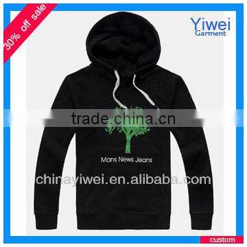 Polyester and Cotton Unisex Plain Hoodies in Bulk Guangzhou Yiwei