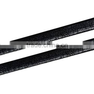 String Materials 2 Yards 6mm Black Cowhide Leather Jewelry Cord Rope