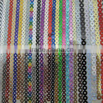 Hot Fix Spangle Sequins Roll Back With Glue for Hot Fix Sequin Motif photo-5