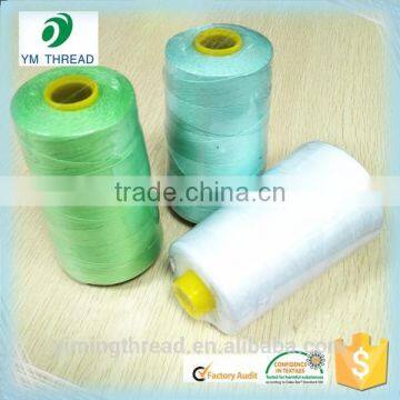 China manufacture poly poly core spun thread