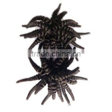 Malaysia Virgin Jerry Curly Weave Extensions Human Hair 100% Unprocessed Remy Jerry Curly Hair Weft photo-2