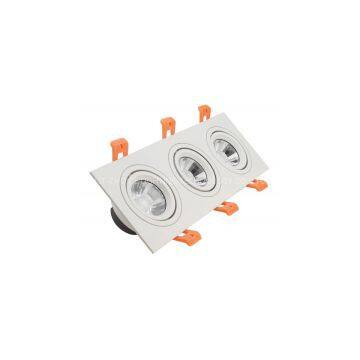 New High Lumen, High CRI COB Integrated Grille Light 3*10W
