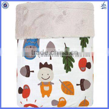 Wholesale super soft flannel fleece baby blanket fabric animal printed