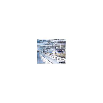 Inverted conveyor system(conveyor system,assembly line,automatic conveyor)