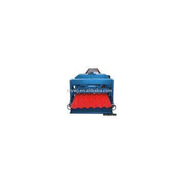 Floor roof board forming machine