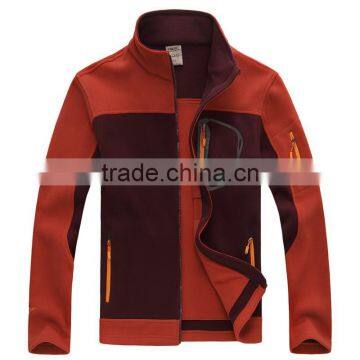 autumn winter polar fleece mens thermal jacket