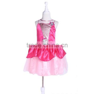 FD1655 rose double layers grils tutu skirts princess elsa 2 dolares