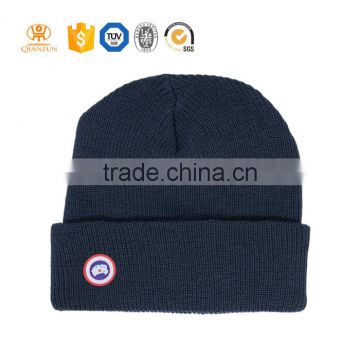 A&B thread Wholesale 100 acrylic beanie custom sports beanie knit beanie