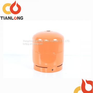 2.5kg compressed lpg gas tank for home cooking