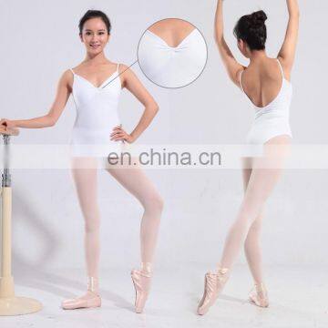 11514111 Ballet Twist Front White Wholesale Leotards