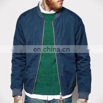 Bomber winter style zipper bomber jacket