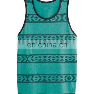 2017 Wholesale Singlet Casual Athletic Mens Gym Tank Top photo-4