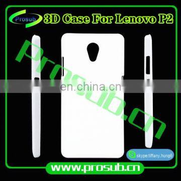 3d sublimation heat transfer blank smartphone case cover for Prosub- Lenovo P2