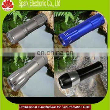 spark new 2015 aluminum led rechargeable flashlight with strap