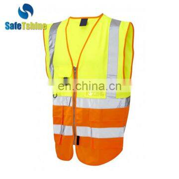 Best sell high quality EN20471 colorful standard reflective safety vest