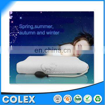 Newest Shenzhen factory inflatable memory foam pillow,inflatable memory foam pillow for high quality