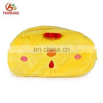 Factory fashion yellow plush chicken coin purse for sale