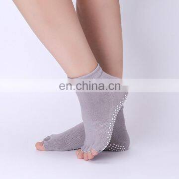 Toe Separator Socks Yoga Sports GYM Half Toe Socks#YG-09 photo-2