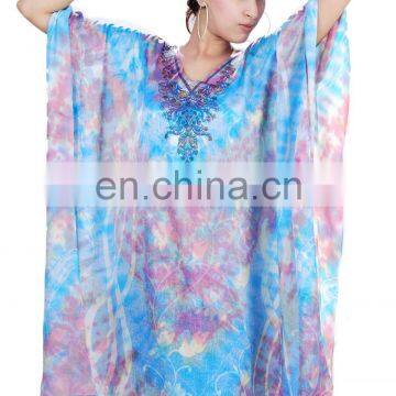 Cotton Hand Block Kaftan